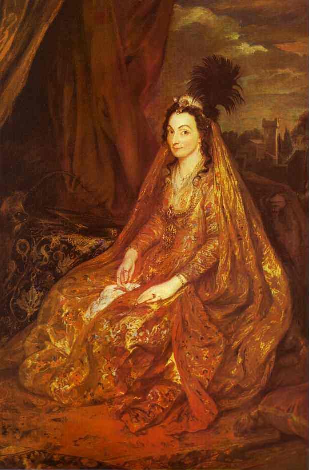 Sir Robert Shirley And Wife, Teresia by Anthony van Dyck, 1622